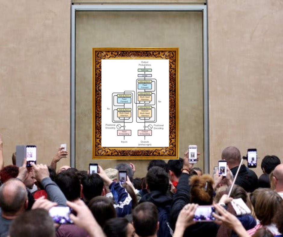 Figure 2: Meme about the fame of the transformer network architecture (source: @mishig25).